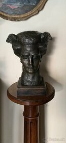 Július Bartfay bronzová socha Hermes-Merkur - 1