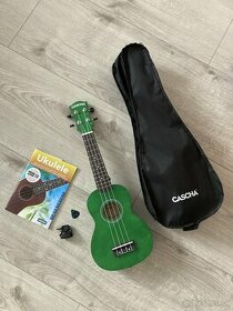 Cascha HH 2265L Sopránové ukulele Green