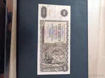Bankovka 1000Ks 1940 Slovenský štát