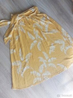 Dlhá sukňa H&M viskóza ľan XS