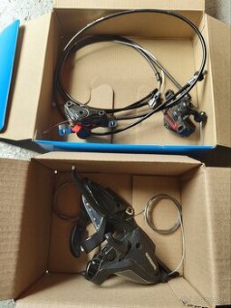 Prehadzovačky a brzdy Shimano