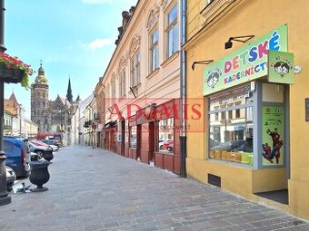 Predáme komerčný priestor 74m2 +výklad z Alžbetinej ulica, K