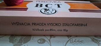 Vysivacia priadza rozne farby