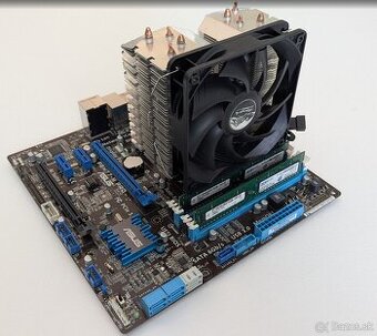 ASUS P8H77M PRO + i7 2600 + 16GB DDR3 + Alpenfohn Brocken E