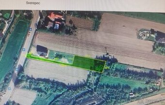 Stavebný pozemok na PREDAJ - Sverepec -1188m2