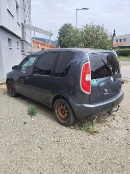 Škoda Roomster 1.4 63kW LPG – nepojazdné, dočasne odhlásené