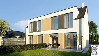 Novostavba - nízkoenergetický rodinný dvojdom, Moldava nad B