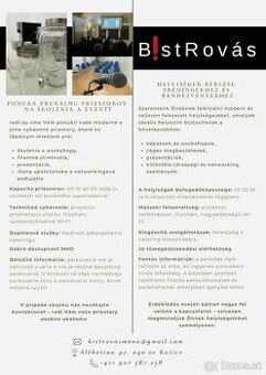 Ponúkame rôzne služby ketering prenájom miestnosti na rôzne