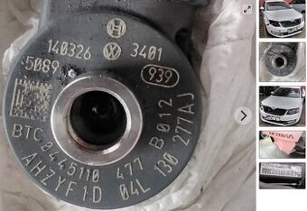 predám TRYSKY 0445110477 Škoda Octavia III 1.6 TDI 2013 04L1