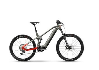 Haibike AllMtn 4  elektrobicykel, kaki/červená L