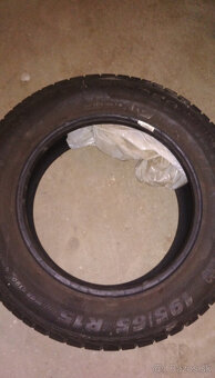 4 zimné pneumatiky, 195/65/R15, dobrý profil