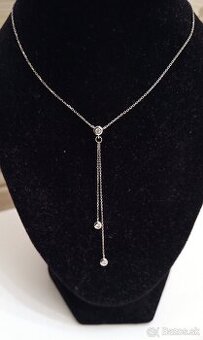 Zlatá retiazka s briliantmi