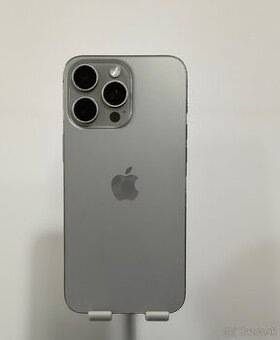 Predám iPhone 15 Pro Max 256gb Prírodný titán - 1