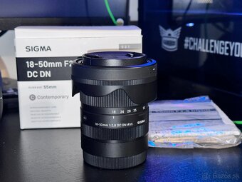 SIGMA 18-50mm f2.8 Sony E Nové