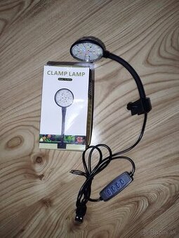 LED svetlo na akvárium 5W – klip, USB, nové - 1
