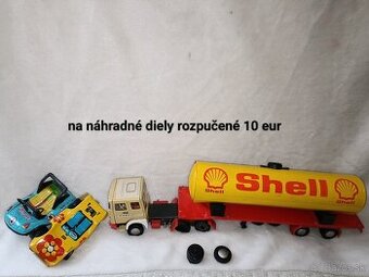 Retro autá na diely