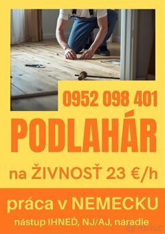 hľadáme PODLAHÁROV do NEMECKA