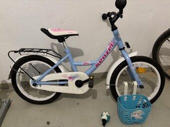 Dievčenský bicykel Kenzel vel. 16 (od 4. r)