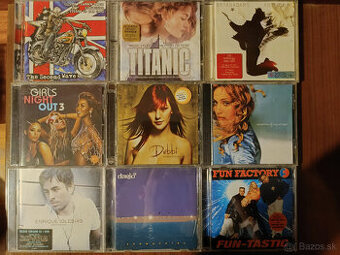 Predám rôzne hudobné CD