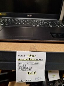 Acer Aspire 3 A 315 34 P2B9