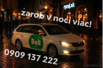 Posledné miesto voľné – bolt taxi – nočné jazdy s BONUSOM