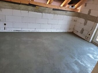 Realizujeme betónové potery ekostyren beton