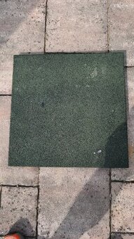 Gumené dlaždice 50x50x2,5 cm