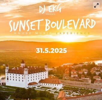 DJ EKG Sunset Boulevard Bratislava 31.5.2025