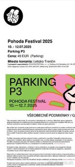 Parking Pohoda P3