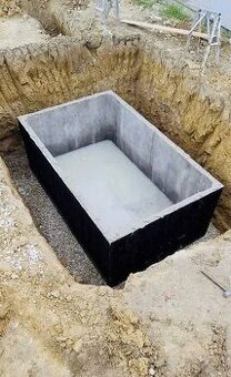 Betónová nádrž 10 m³ – vodotesná, možnosť dopravy po SR
