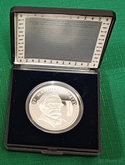 Strieborná pamätná minca 200Sk,2007,Maximilián PETZVAL,proof