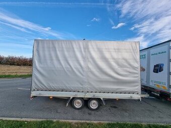 Predam privesny vozik 3500kg 5x2.3x2.6m + plachta DPH