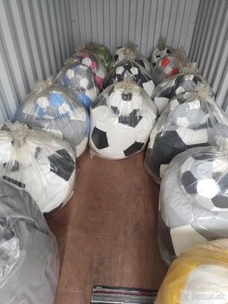 Sedací vak LOPTA + podnožník GRÁTIS