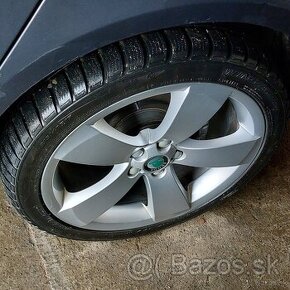 Sada kolies zimná ALU disky 17" + pneu 215/40 R17 - 1