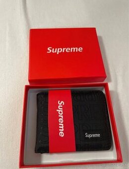 Supreme peňaženka čierna
