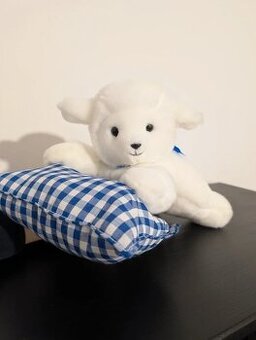 Mäkká hračka ovečka s vankúšikom, Soft toy | Lambi