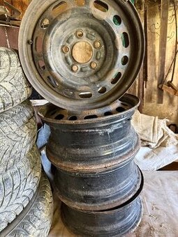 Oceľové disky škoda fabia R14