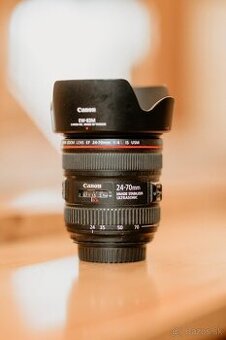 Canon 24-70mm f/4 IS USM MACRO + CPL filter