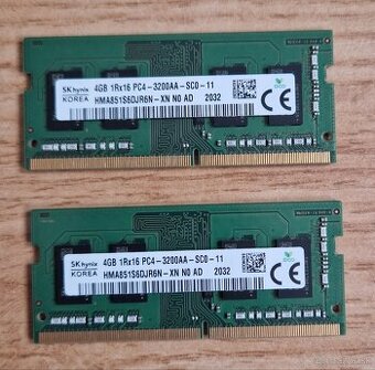 Predam DDR4 2x 4 GB 3200MHz SK Hynix
