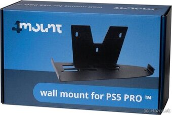 PlayStation 5 Pro Black (držiak na stenu)