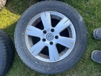 Predám originálne VW disky s pneumatikami 195/65 R15