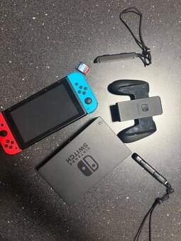 Nintendo Switch Neon Red/Blue + Nintendo Switch Sports