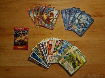 Lego Ninjago a Lego Chima kartičky