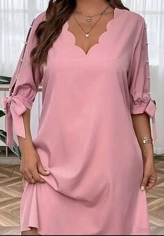 Nové Ružové šaty