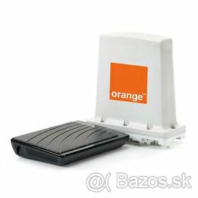 Orange router ODU a IDU jednotka pre LTE internet