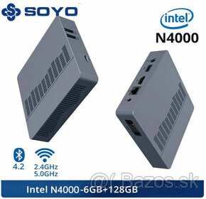 Mini PC nove Intel N4000