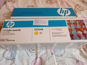 HP color LaserJet CC532A + CC531A, nový, originál zabalený