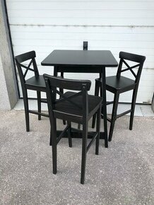 Predám ikea set stôl + 3 stoličky
