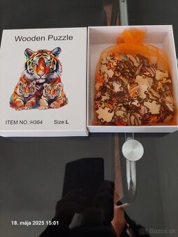 Wooden puzzle  lev