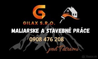 HĽADÁME MALIAR/ STAVBÁR IHNEĎ